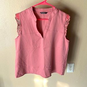 Pink blouse